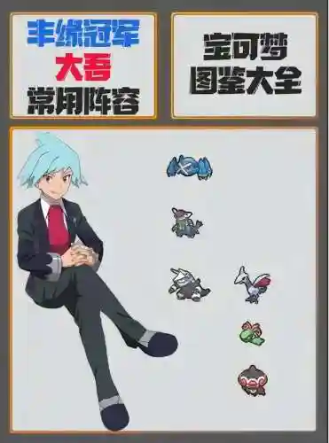 宝可梦各系阵容搭配(神奇宝贝最强阵容平民)插图6