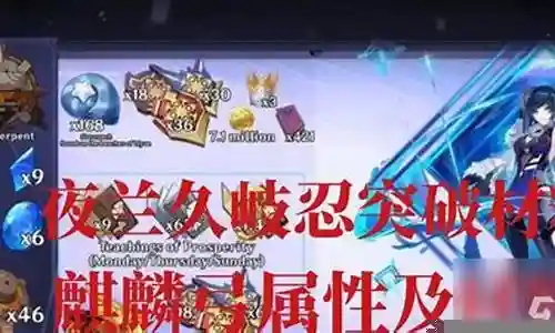 夜阑阵容搭配展示