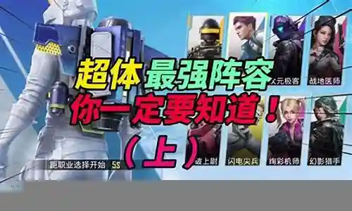 和平精英超体搭配阵容插图