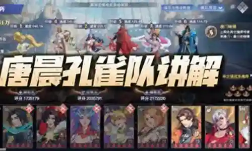 只有孔雀翎怎么搭配阵容插图