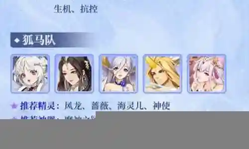 神灵人阵容搭配推荐图表插图