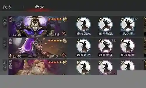 率土之滨军事教材搭配阵容插图