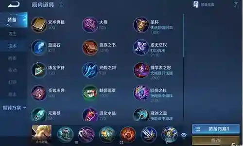 王者荣耀泰达阵容装备搭配