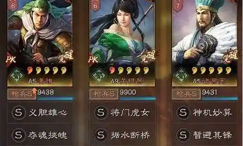 诸葛亮枪阵容搭配插图
