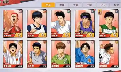灌篮高手手游老鹰阵容搭配
