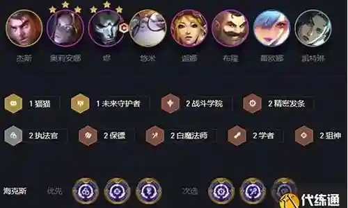 金铲铲狙神烬阵容搭配图片
