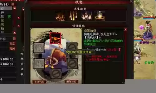 视死如归技能用处插图