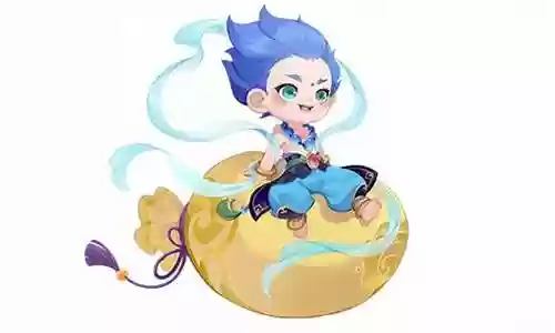 梦幻西游御风童子插图
