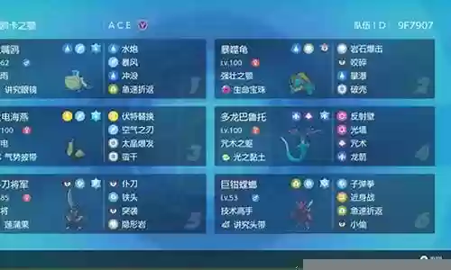 宝可梦朱紫通过阵容插图