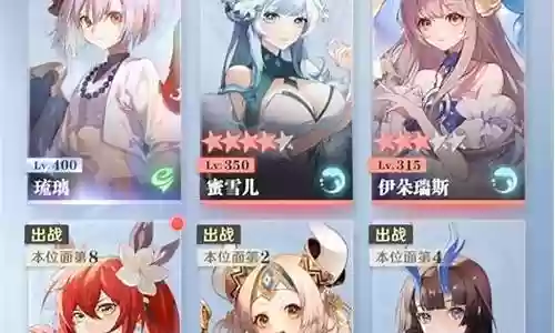 命运世界阵容插图