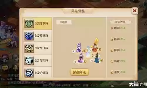 奇门手游天梯竞技阵容搭配插图