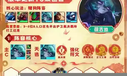 云顶之弈阵容薇古丝插图