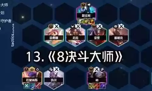 云顶八决斗大师阵容攻略插图