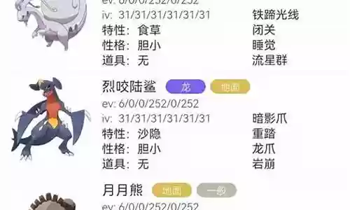 宝可梦初始最强阵容搭配插图