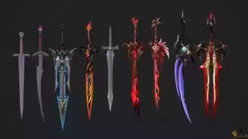 武器精美炫酷的手游插图