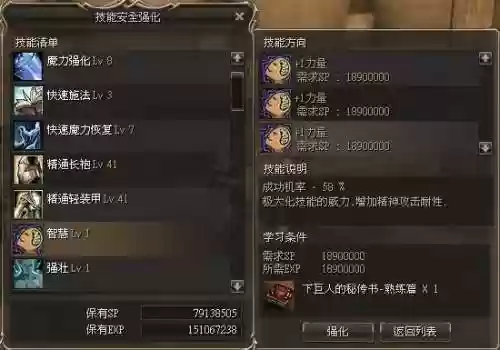 天堂2手游破坏技能配置插图1