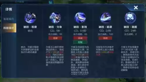 王者兰陵王带什么技能插图1 王者兰陵王带什么技能插图1