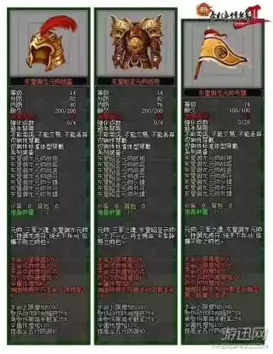剑网2用什么装备属性好插图1