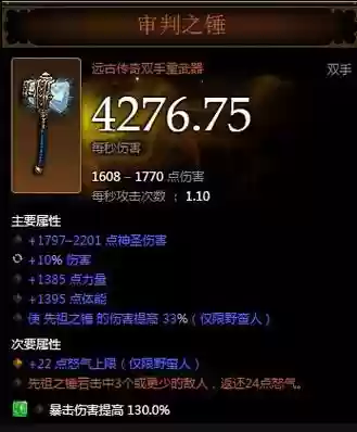 暗黑3前期装备选择插图1