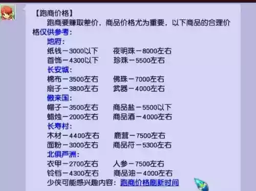 梦幻西游商人和货商的区别插图1