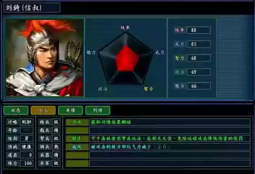 三国志岳飞传人物攻略插图1