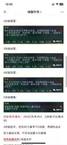 绿圈战技能介绍插图1