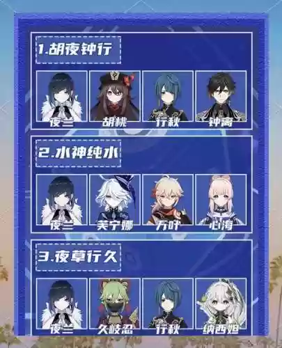 夜阑的阵容搭配插图