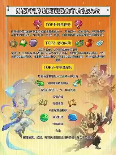 梦幻西游手游咋转金币插图1