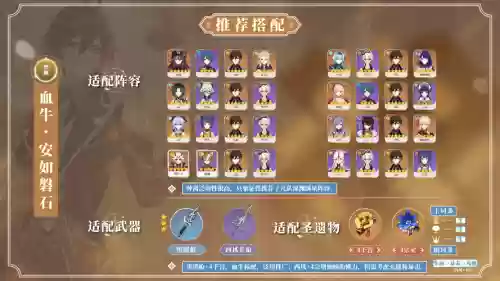 原神血牛钟离搭配阵容插图