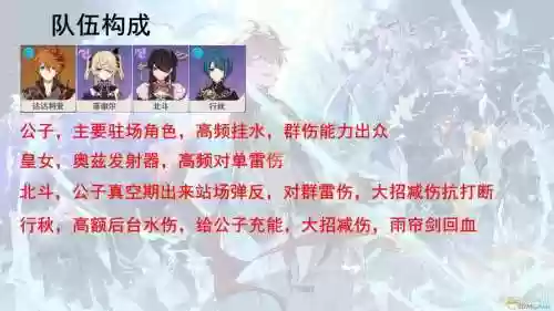 辅助公子阵容搭配