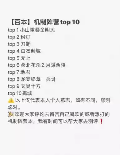 阵容本剧本插图 阵容本剧本插图