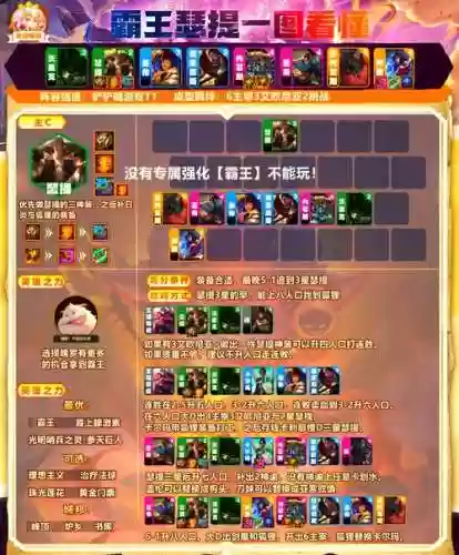 霸王之心阵容插图1