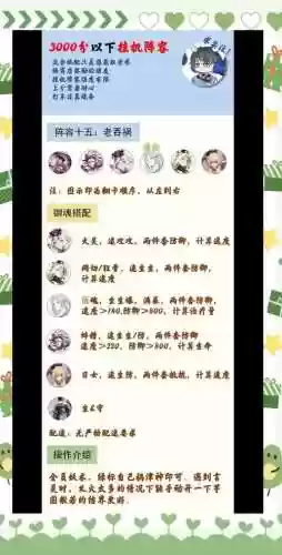 武侠挂机阵容_1插图