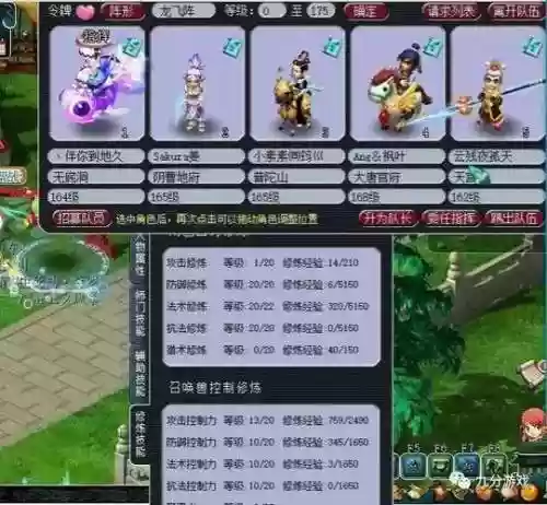 梦幻渡劫阵容插图1