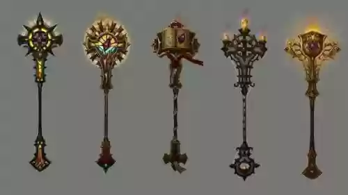 魔兽世界长棍武器