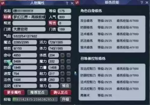 梦幻化圣技能介绍