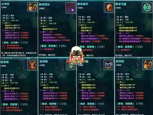 梦幻诛仙30副本装备插图