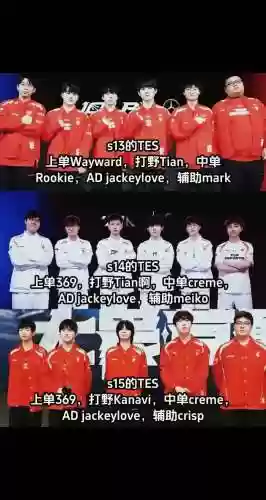 tes当年阵容插图