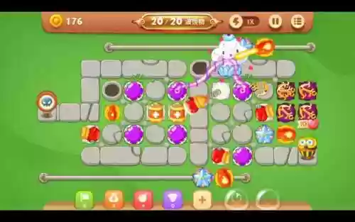 保卫萝卜3公园第53关攻略插图