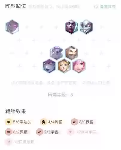 完美国际刺客搭配阵容