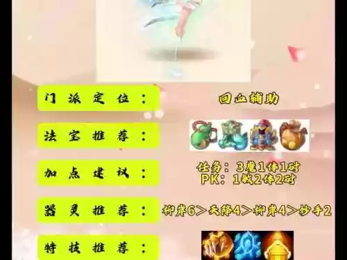 梦幻西游手游化生特色插图