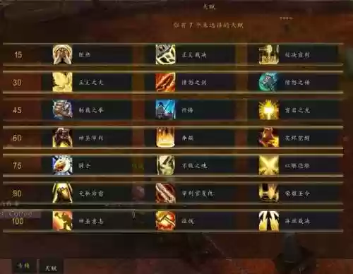 魔兽世界圣骑士征伐技能id插图