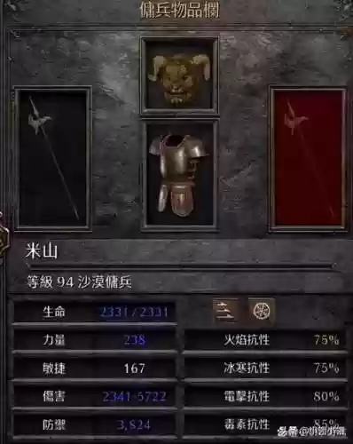 暗黑2佣兵最强装备_1插图