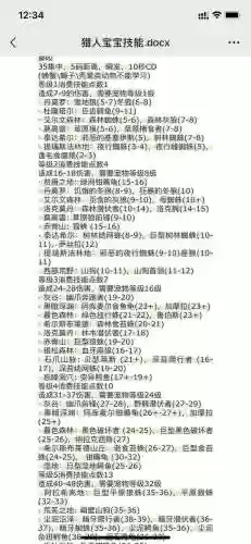 猎人恐角龙宝宝技能插图1