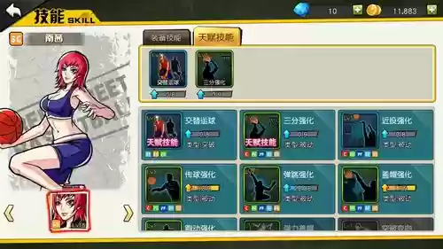 街篮天赋技能有用吗插图