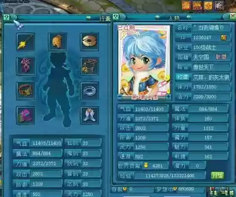 梦想世界战士带什么特技装备