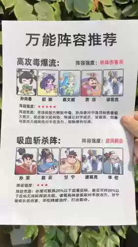 武将阵容集插图