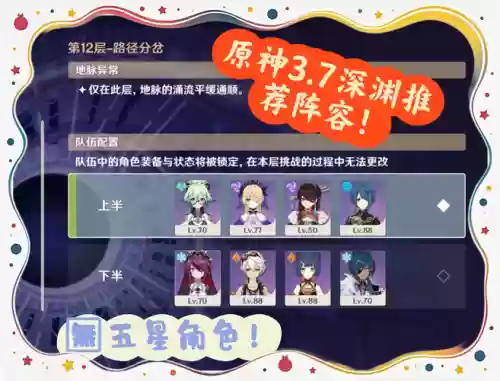 深渊五阵容插图1