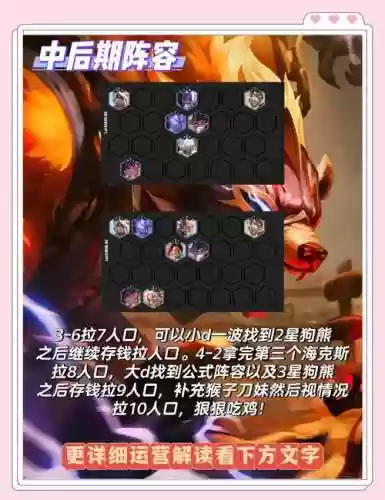 武器狗熊阵容