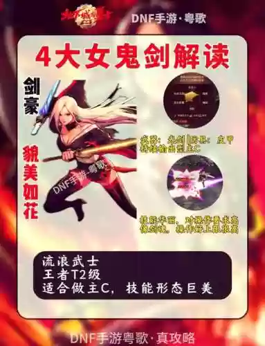 女鬼剑士的所有技能介绍插图